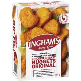 Ingham's Crumbed Chicken Breast Nuggets