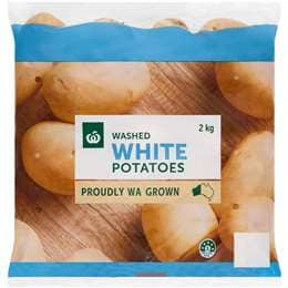 Woolworths Washed Potatoes Bag 2kg