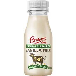 Brownes Dairy Vanilla Natural Flavoured Milk