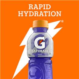 Gatorade Sports Drinks Grape Electrolyte Hydration Bottle