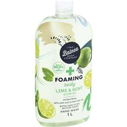 The Balnea Body Company Foaming Handwash Zesty Lime & Mint Scented 1L