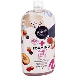 The Balnea Body Company Foaming Handwash Blissful Berry Scented 1L
