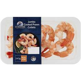  Jc Seafood Jumbo Cooked Prawn Cutlets