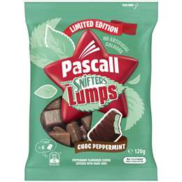 Pascall Snifter Lumps Choc Peppermint 120g