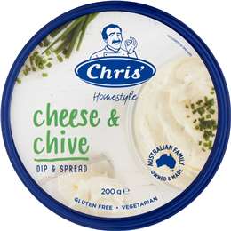 Chris' Dips Cheese & Chive 