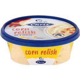 Chris' Dips Corn Relish 