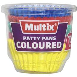Multix Patty Pans Mini Coloured