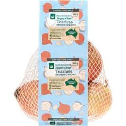 Happy Chop TearLess Brown Onions 500g