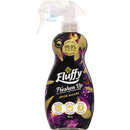 Fluffy Fabric Softener Freshen Up Spray Spice Allure 400ml