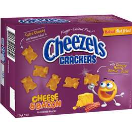 Cheezels Cheese & Bacon Crackers 135g