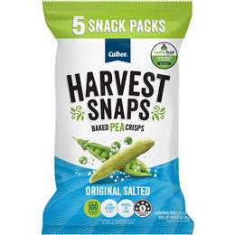 Harvest Snaps Baked Pea Crisps Original Salted