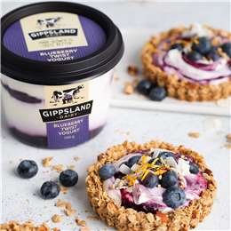Gippsland Dairy Twist Yoghurt Blueberry