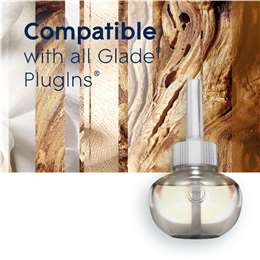 Glade Electric Scented Oil Warmer & Refill Sheer Vanilla Embrace