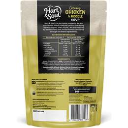 Hart & Soul Creamy Chicken And Noodle Soup 400g | Woolworths