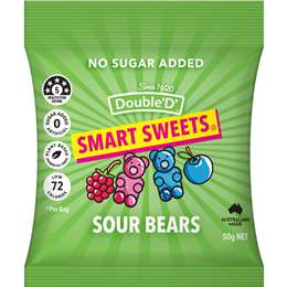 Double 'D' Smart Sweets Sour Bears