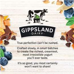 Gippsland Dairy Twist Yoghurt Passionfruit