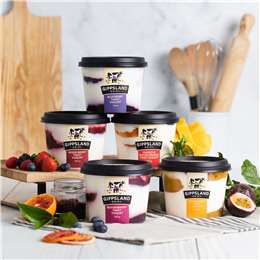 Gippsland Dairy Twist Yoghurt Mixed Berry
