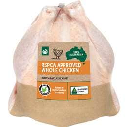 Woolworths RSPCA Approved Chicken Whole