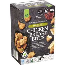 Woolworths Chicken Breast Bites Original