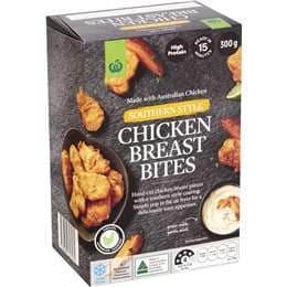 Woolworths Chicken Breast Bites Southern Style