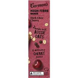 Carman's High Fibre Bakes Dark Choc Cherry