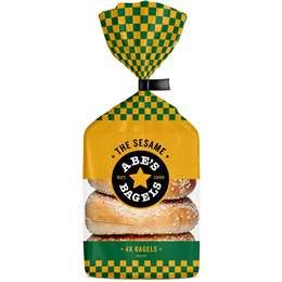 Abe's Bagels The Sesame Bagels