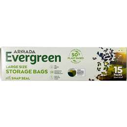 Armada Evergreen Large Snap Seal Storage Bags