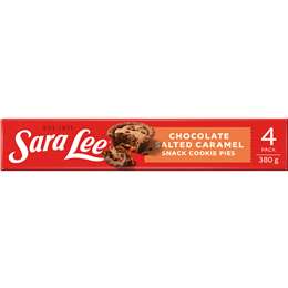 Sara Lee Deluxe Snack Cookie Pies Chocolate & Salted Caramel