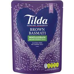 Tilda Microwave Steamed Brown Basmati Rice