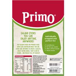 Primo Air - Dried Salami Sticks Cheese Flavour
