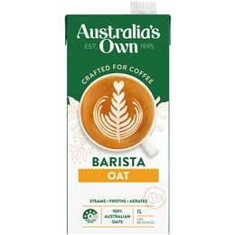 Australia's Own Barista Oat Long Life Milk UHT