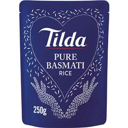 Tilda Microwave Steamed Pure Basmati Rice