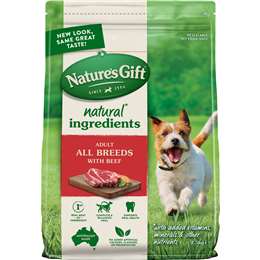 Natures Gift Adult All Breed Dog Food With Beef