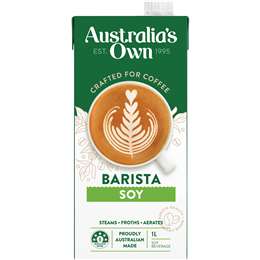 Australia's Own Barista Soy Milk 