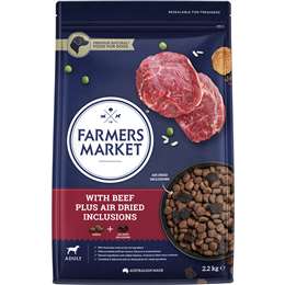 Farmers market sale dog food woolworths