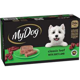 My Dog Adult Classic Loaf Juicy Lamb Wet Food Trays