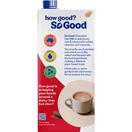 So Good Chocolate Oat Milk 