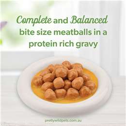 Pretty Wild Chicken Meatballs In Gravy 