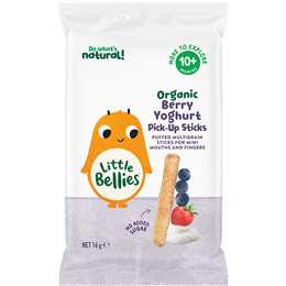 Little Bellies Berry Yoghurt Pickup Sticks