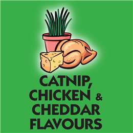 Temptations Mix Ups Cat Nip, Chicken & Cheddar Cat Treats