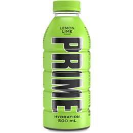 Prime Hydration Lemon Lime 500ml | Woolworths