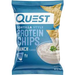 Quest Tortila Style Protein Chips Ranch Flavour 32g