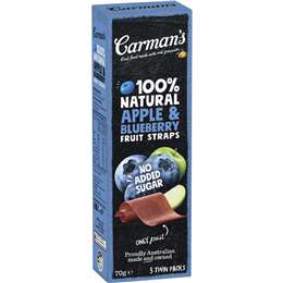 Carman's Apple & Blueberry Fruit Straps