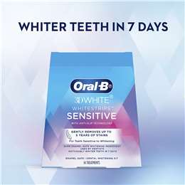 Oral B 3d White Whitestrips Sensitive Dental Whitening Kit