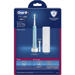 Oral B Pro 800 Electric Toothbrush Blue