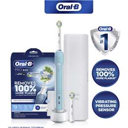 Oral B Pro 800 Electric Toothbrush Blue Each | Woolworths