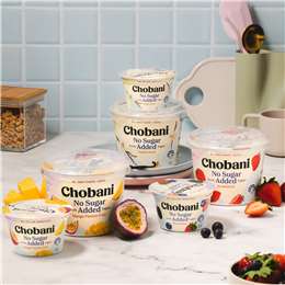 Chobani No Sugar Added Greek Yogurt Strawberry