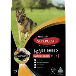 Supercoat Active Chicken With Beef Large Breed Dog Food