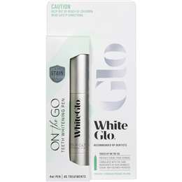 White Glo On The Go Teeth Whitening Pen 4ml | Woolworths