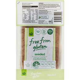 Woolworths Free From Gluten Seeded Bread Loaf